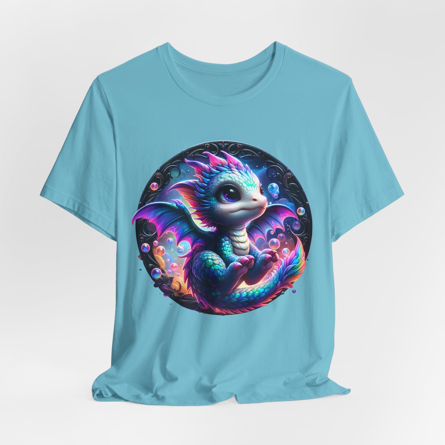Baby Dragon T-Shirt - Whimsical Creature Art Tee, Unisex, Soft Cotton - Perfect for Fantasy and Dragon Enthusiasts