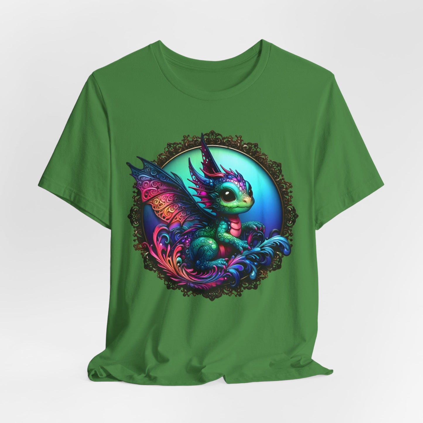 Baby Dragon T-Shirt - Whimsical Creature Art Tee, Unisex, Soft Cotton - Perfect for Fantasy and Dragon Enthusiasts