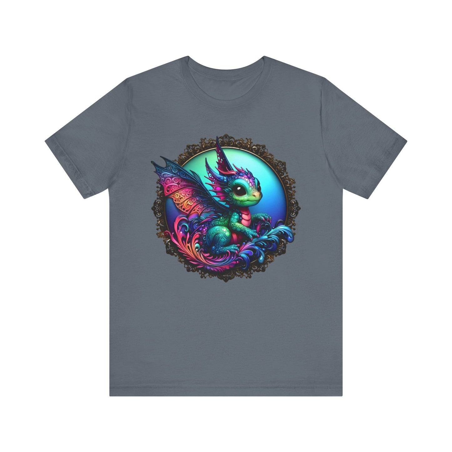 Baby Dragon T-Shirt - Whimsical Creature Art Tee, Unisex, Soft Cotton - Perfect for Fantasy and Dragon Enthusiasts