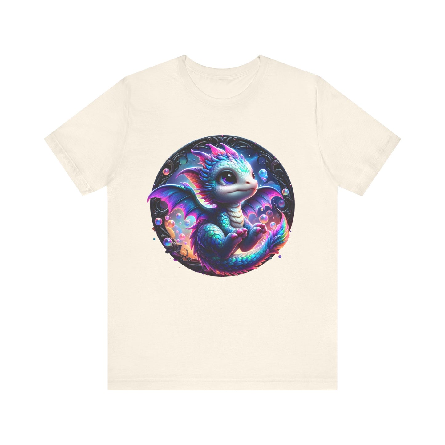 Baby Dragon T-Shirt - Whimsical Creature Art Tee, Unisex, Soft Cotton - Perfect for Fantasy and Dragon Enthusiasts