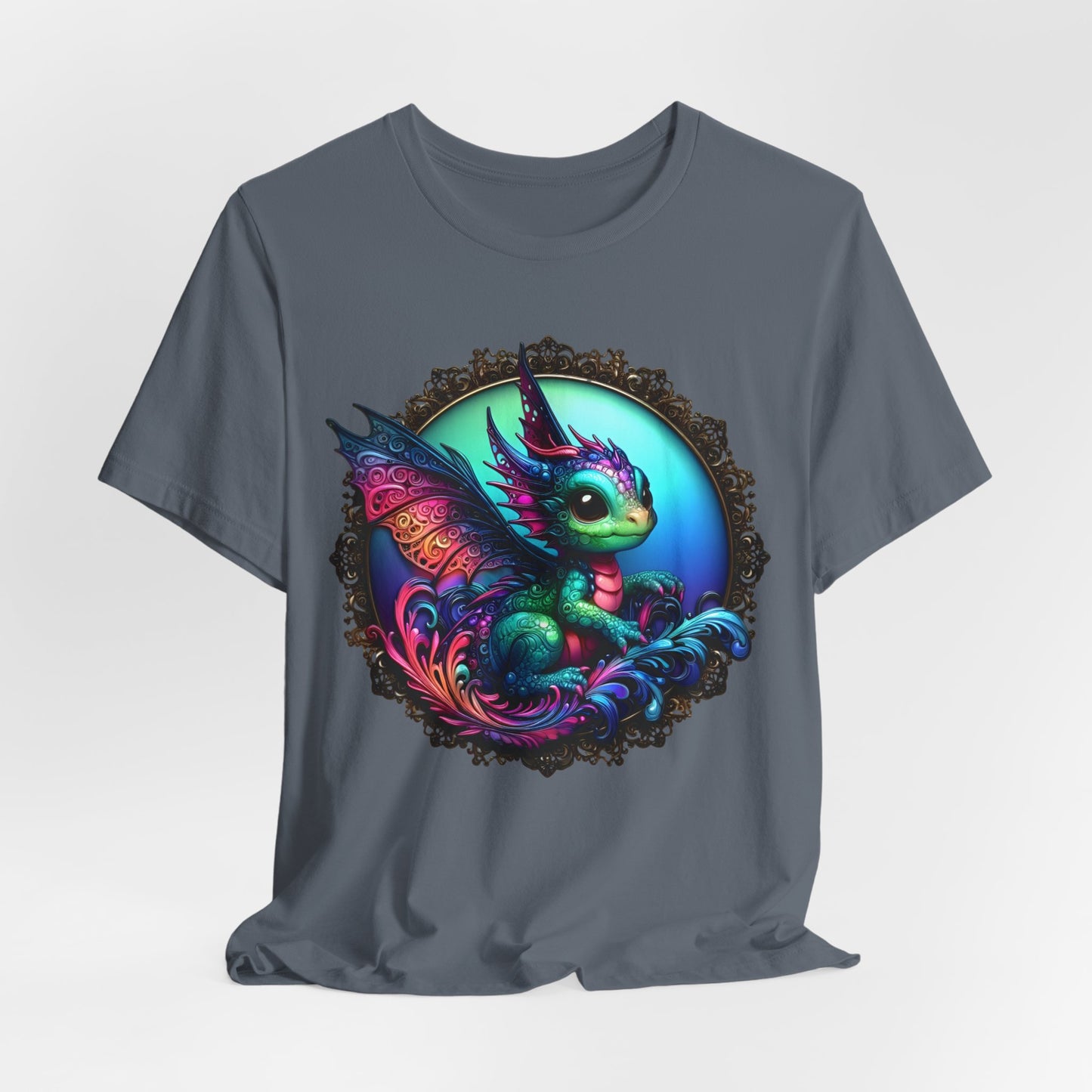 Baby Dragon T-Shirt - Whimsical Creature Art Tee, Unisex, Soft Cotton - Perfect for Fantasy and Dragon Enthusiasts