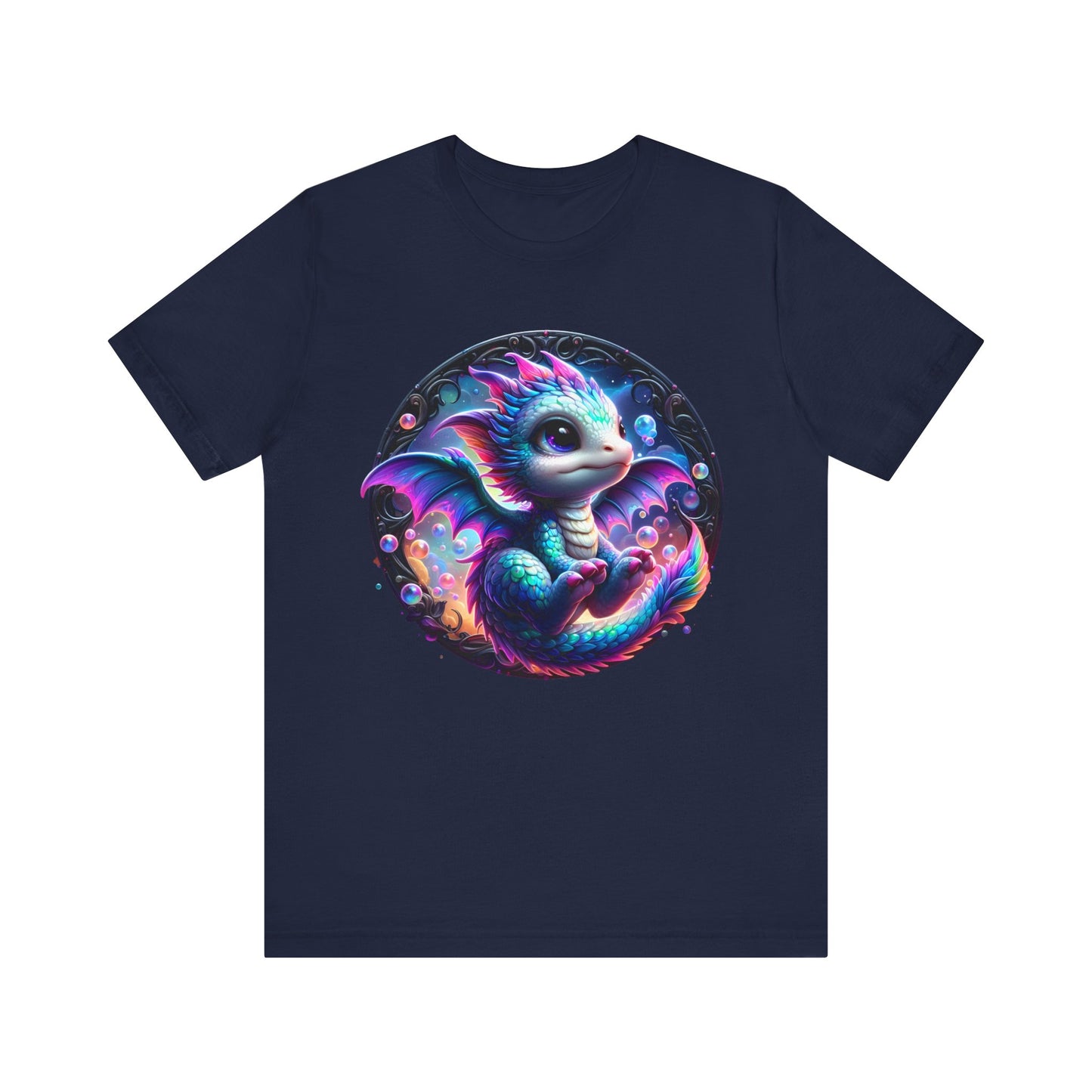 Baby Dragon T-Shirt - Whimsical Creature Art Tee, Unisex, Soft Cotton - Perfect for Fantasy and Dragon Enthusiasts