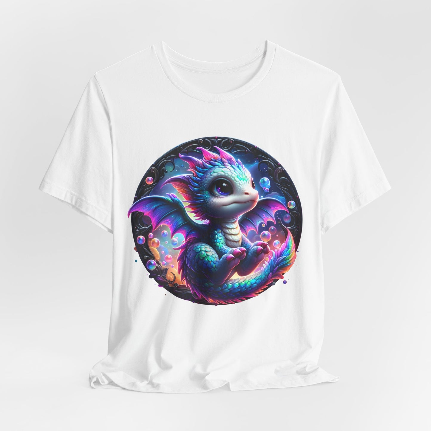 Baby Dragon T-Shirt - Whimsical Creature Art Tee, Unisex, Soft Cotton - Perfect for Fantasy and Dragon Enthusiasts