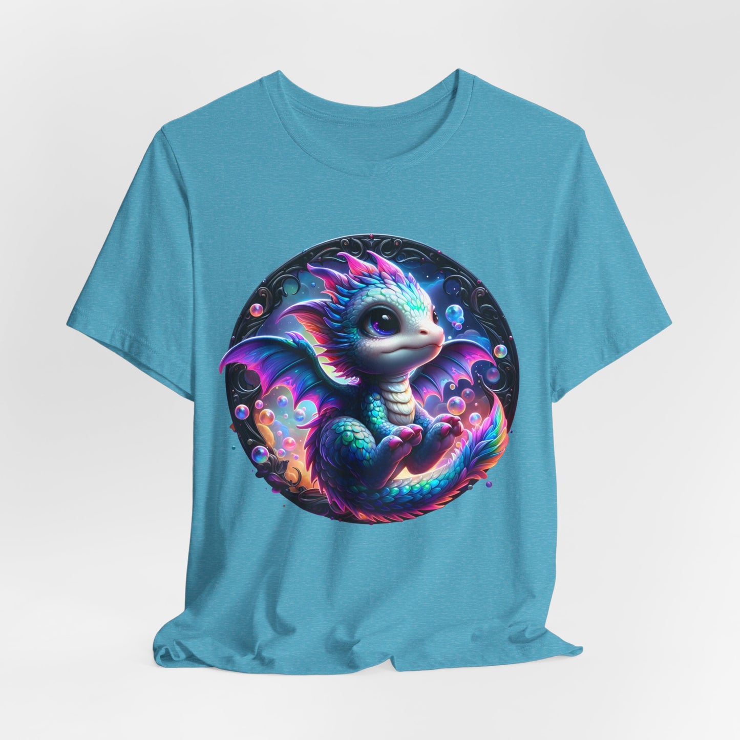Baby Dragon T-Shirt - Whimsical Creature Art Tee, Unisex, Soft Cotton - Perfect for Fantasy and Dragon Enthusiasts