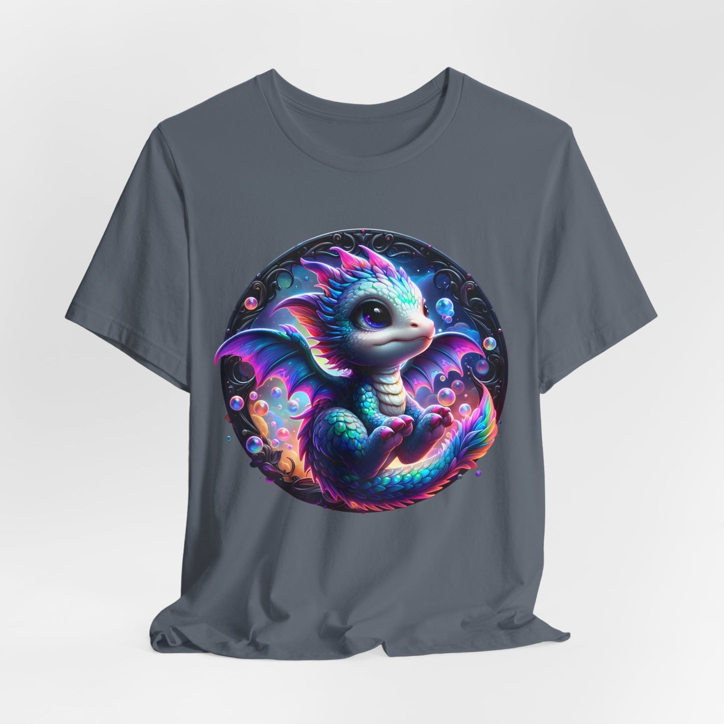 Baby Dragon T-Shirt - Whimsical Creature Art Tee, Unisex, Soft Cotton - Perfect for Fantasy and Dragon Enthusiasts