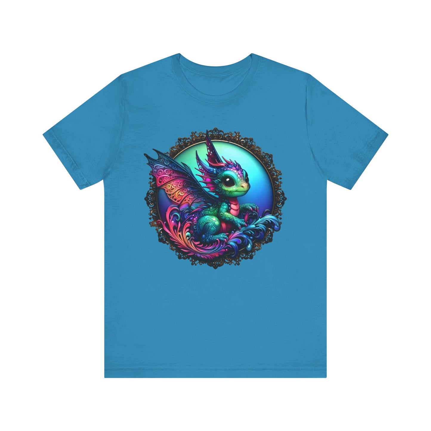Baby Dragon T-Shirt - Whimsical Creature Art Tee, Unisex, Soft Cotton - Perfect for Fantasy and Dragon Enthusiasts