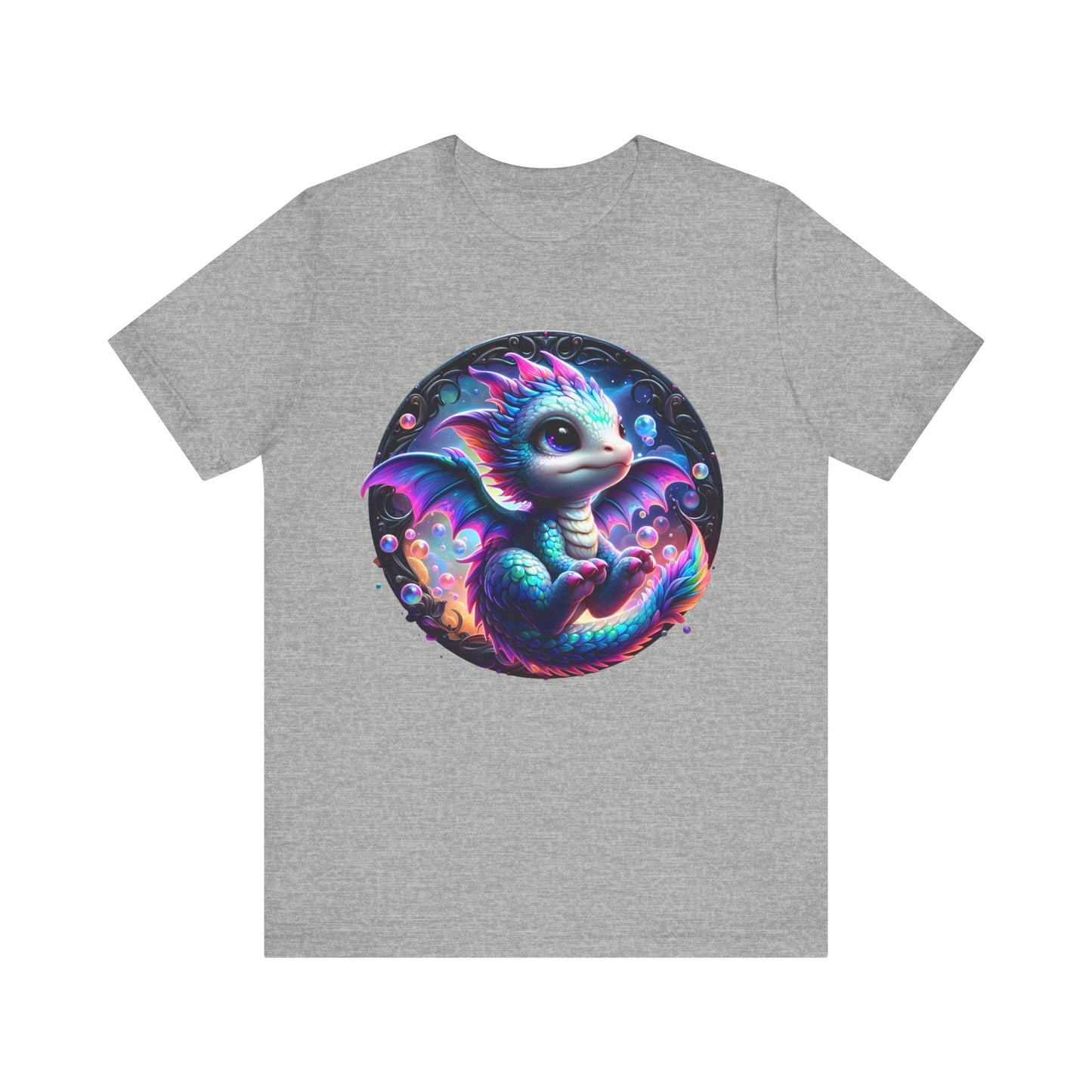 Baby Dragon T-Shirt - Whimsical Creature Art Tee, Unisex, Soft Cotton - Perfect for Fantasy and Dragon Enthusiasts