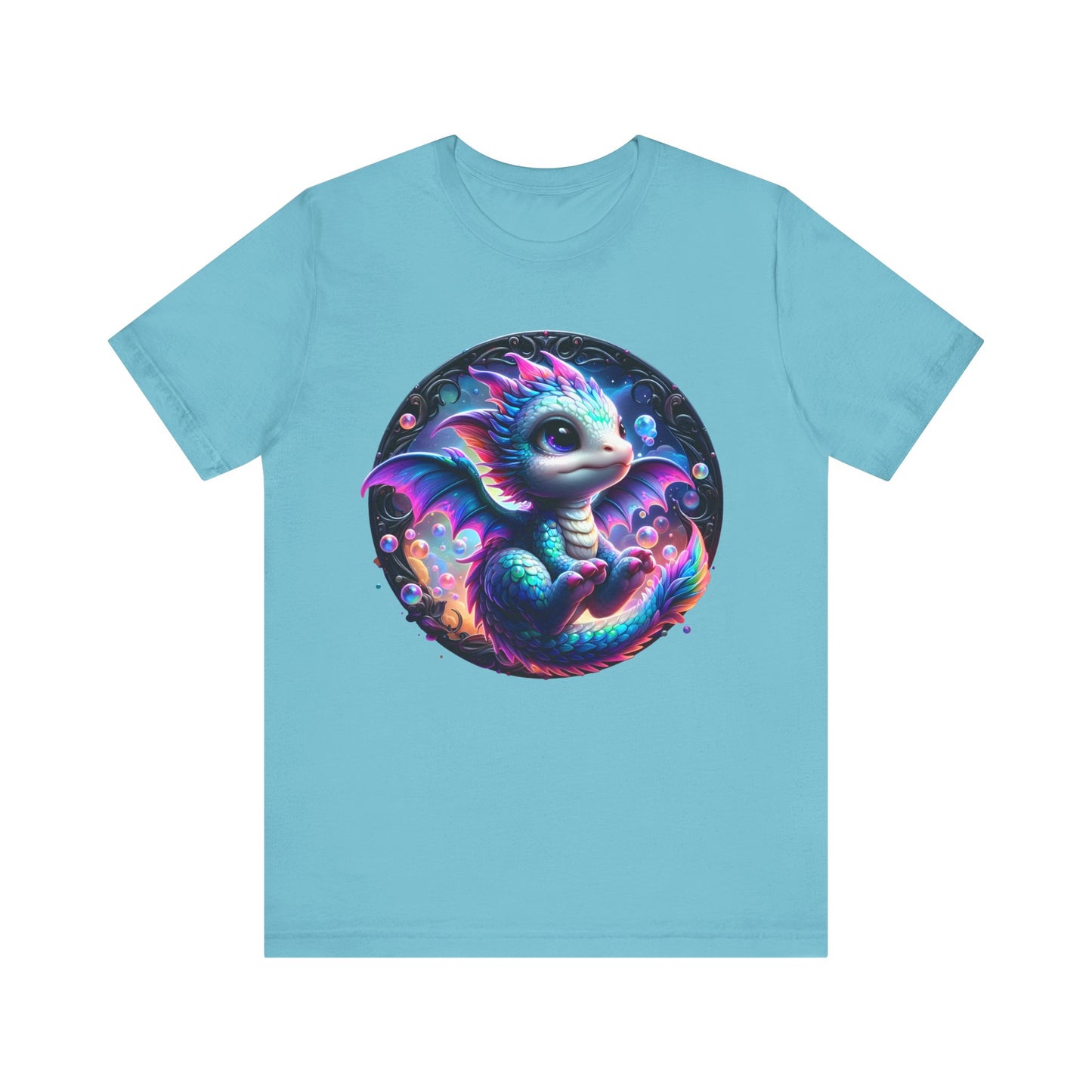 Baby Dragon T-Shirt - Whimsical Creature Art Tee, Unisex, Soft Cotton - Perfect for Fantasy and Dragon Enthusiasts