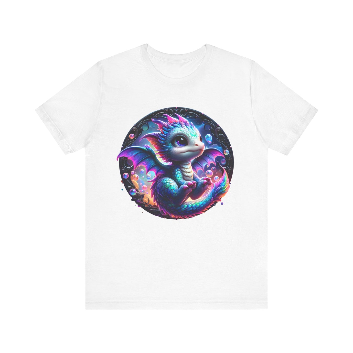 Baby Dragon T-Shirt - Whimsical Creature Art Tee, Unisex, Soft Cotton - Perfect for Fantasy and Dragon Enthusiasts
