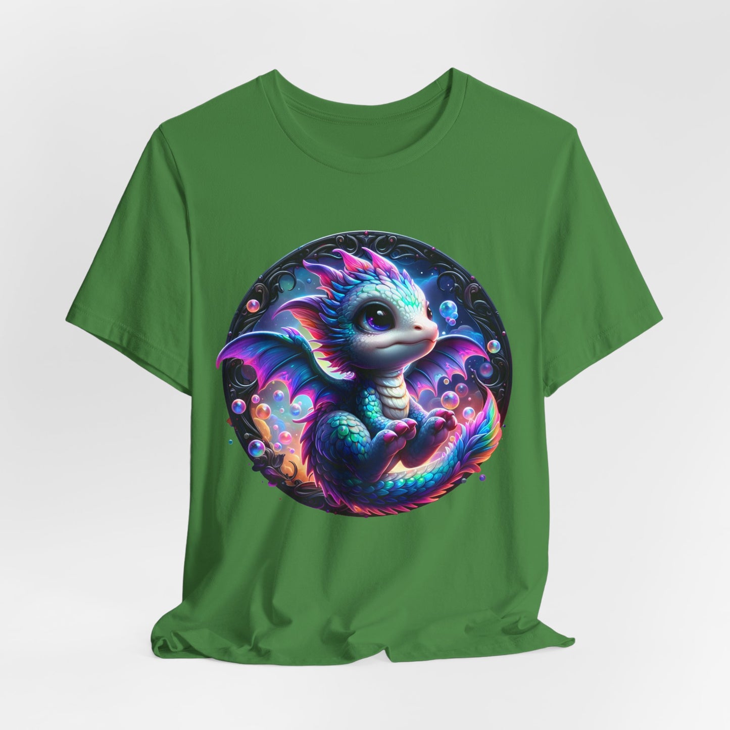 Baby Dragon T-Shirt - Whimsical Creature Art Tee, Unisex, Soft Cotton - Perfect for Fantasy and Dragon Enthusiasts