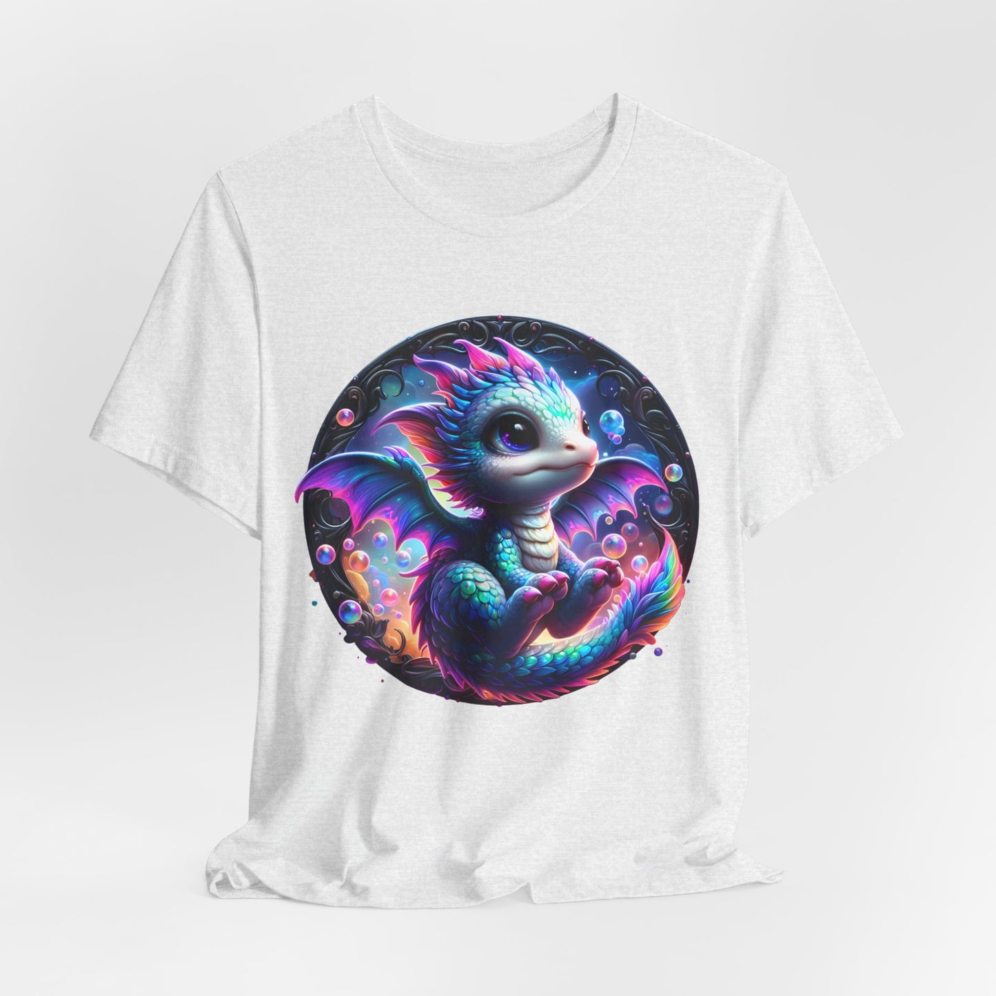Baby Dragon T-Shirt - Whimsical Creature Art Tee, Unisex, Soft Cotton - Perfect for Fantasy and Dragon Enthusiasts