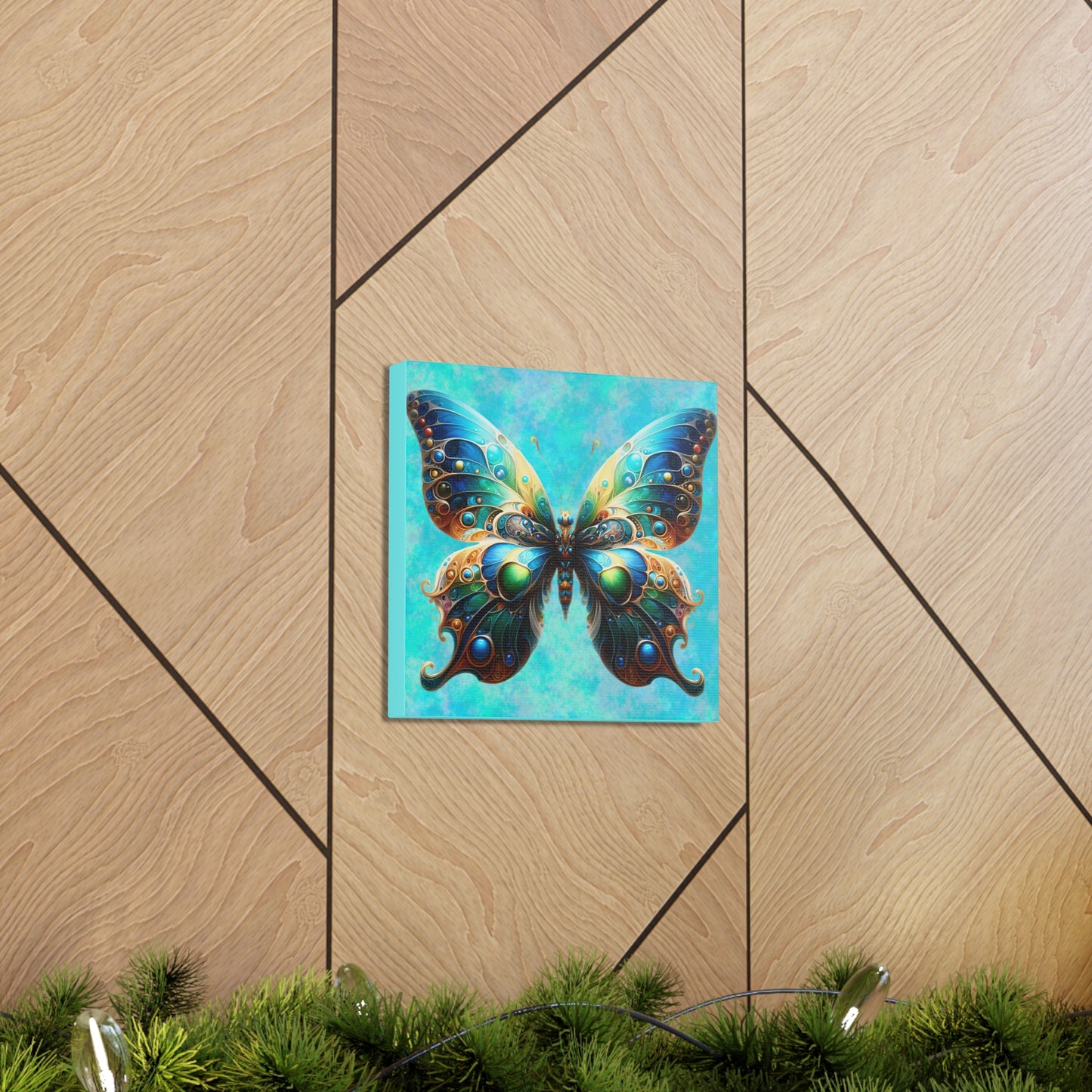 Butterfly Canvas Print - Ethereal Flight Art, Available in Multiple Sizes