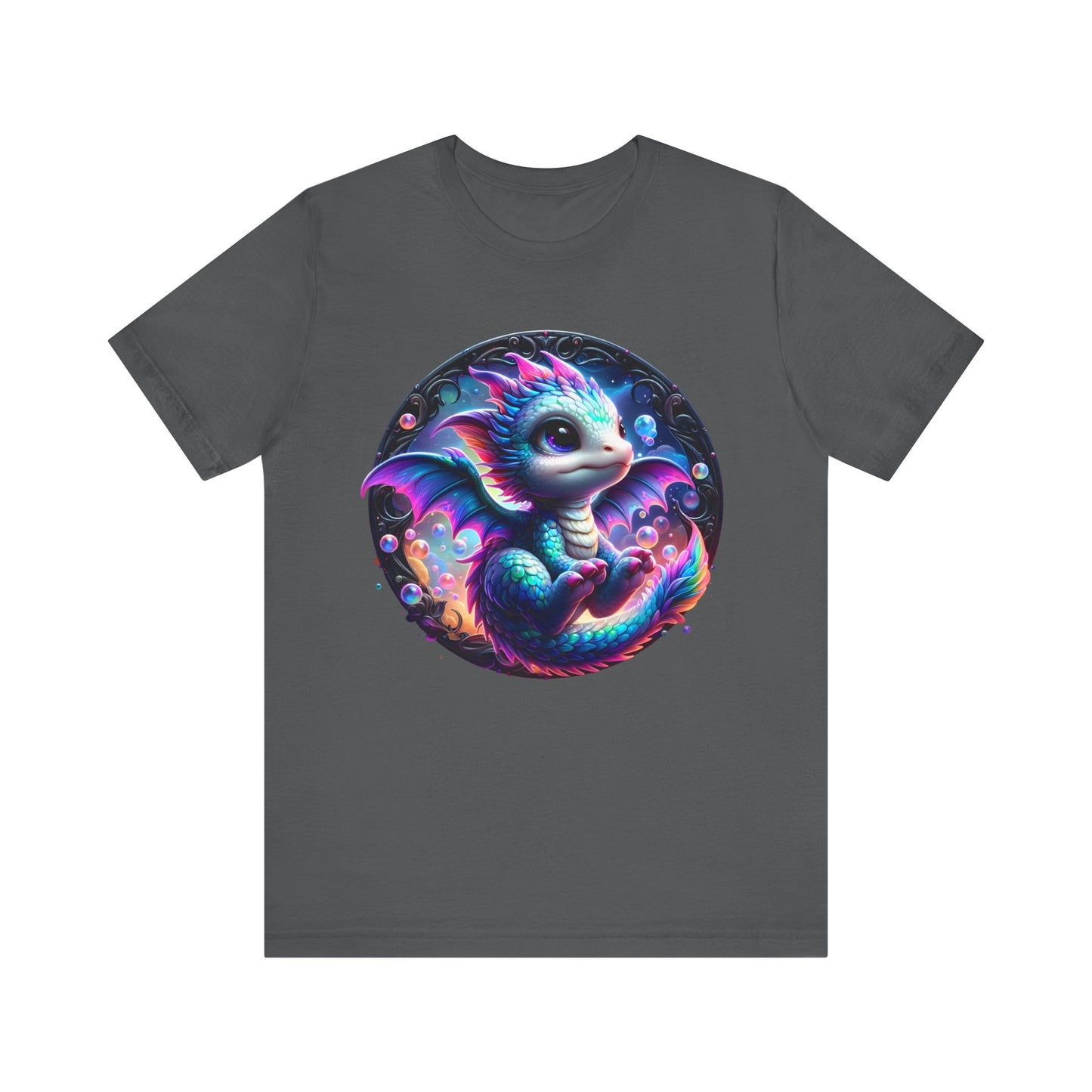 Baby Dragon T-Shirt - Whimsical Creature Art Tee, Unisex, Soft Cotton - Perfect for Fantasy and Dragon Enthusiasts