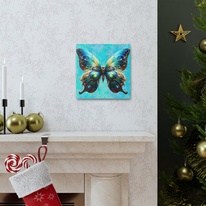 Butterfly Canvas Print - Ethereal Flight Art, Available in Multiple Sizes