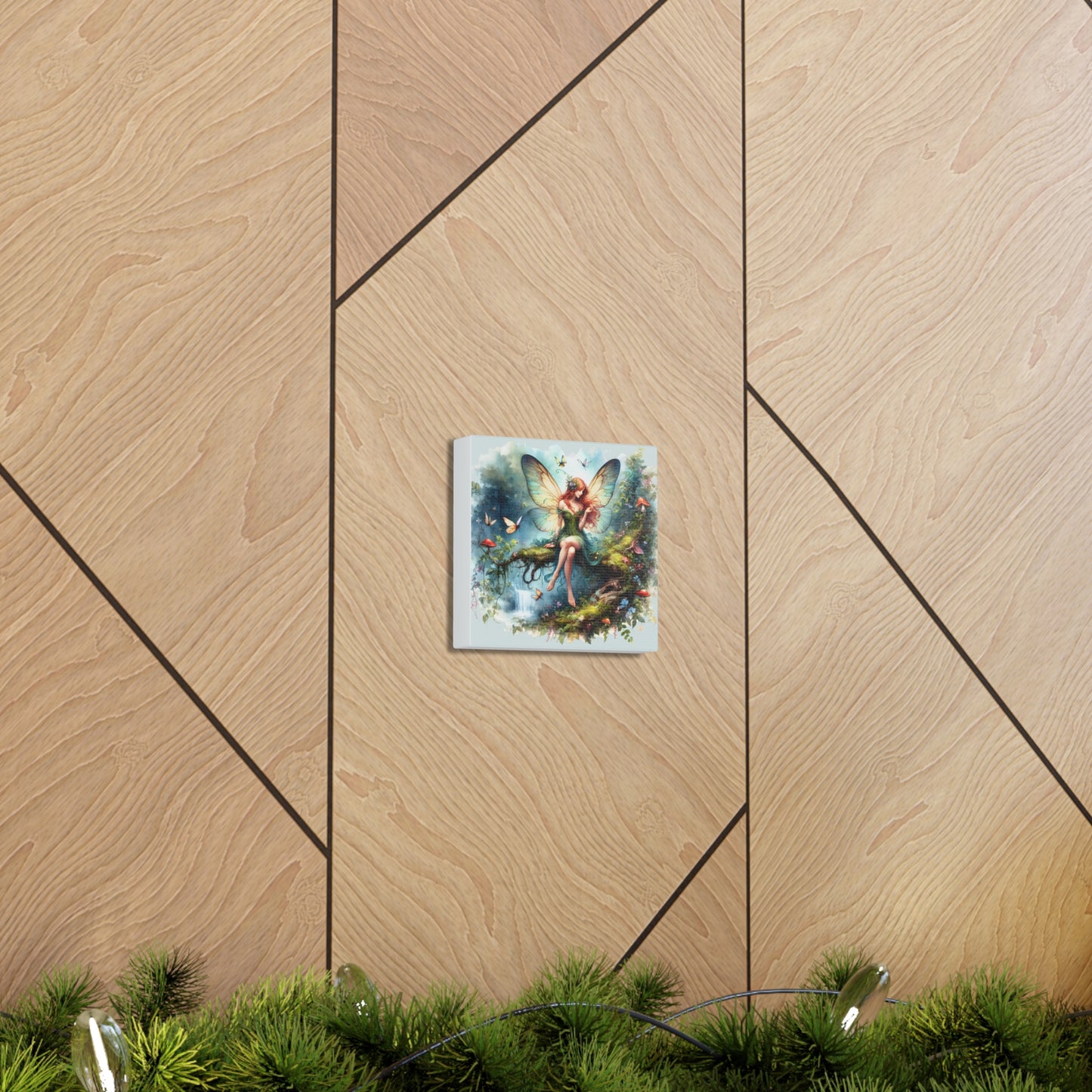 Fairy Canvas Print - Mystical Artwork, Ethereal Woodland Scene
