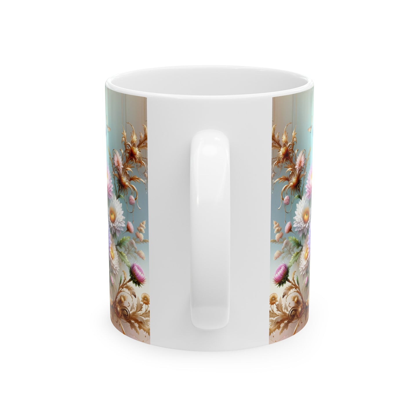 Birth Flower Mug, September - Aster, Blossom of Wisdom