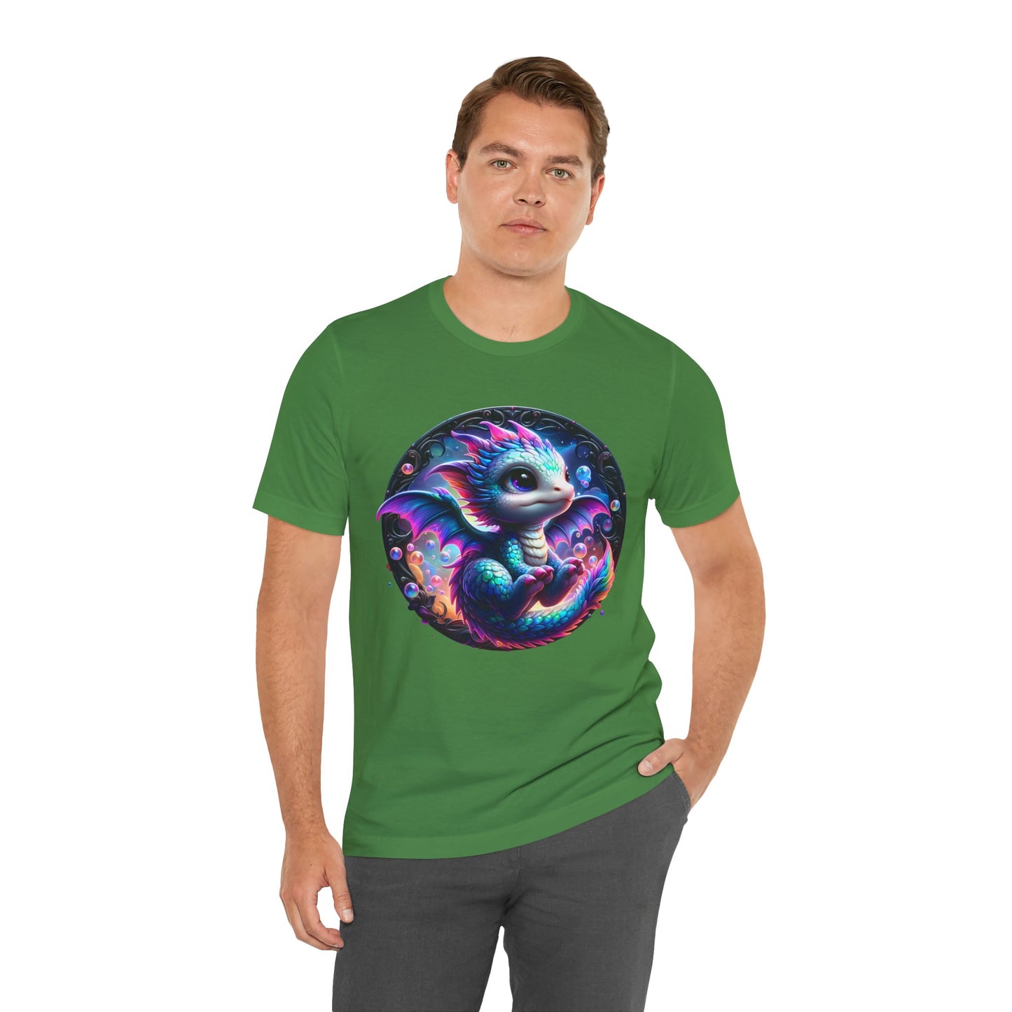 Baby Dragon T-Shirt - Whimsical Creature Art Tee, Unisex, Soft Cotton - Perfect for Fantasy and Dragon Enthusiasts