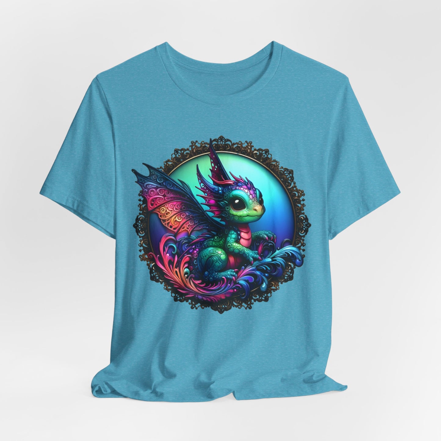 Baby Dragon T-Shirt - Whimsical Creature Art Tee, Unisex, Soft Cotton - Perfect for Fantasy and Dragon Enthusiasts