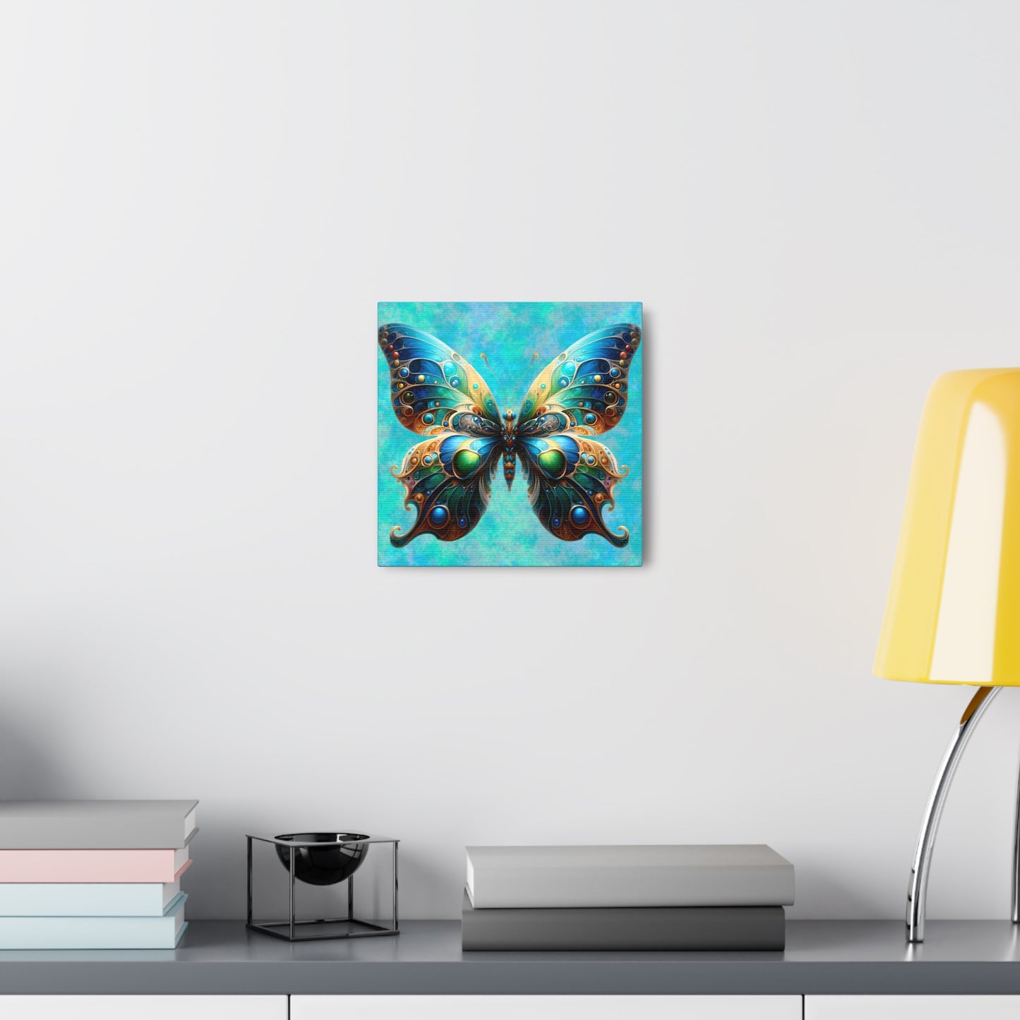 Butterfly Canvas Print - Ethereal Flight Art, Available in Multiple Sizes