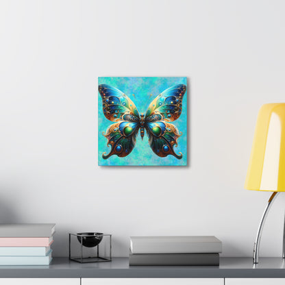Butterfly Canvas Print - Ethereal Flight Art, Available in Multiple Sizes