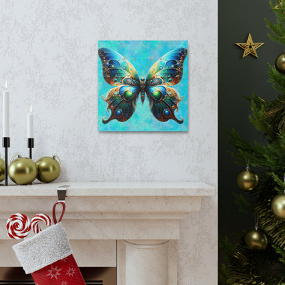 Butterfly Canvas Print - Ethereal Flight Art, Available in Multiple Sizes