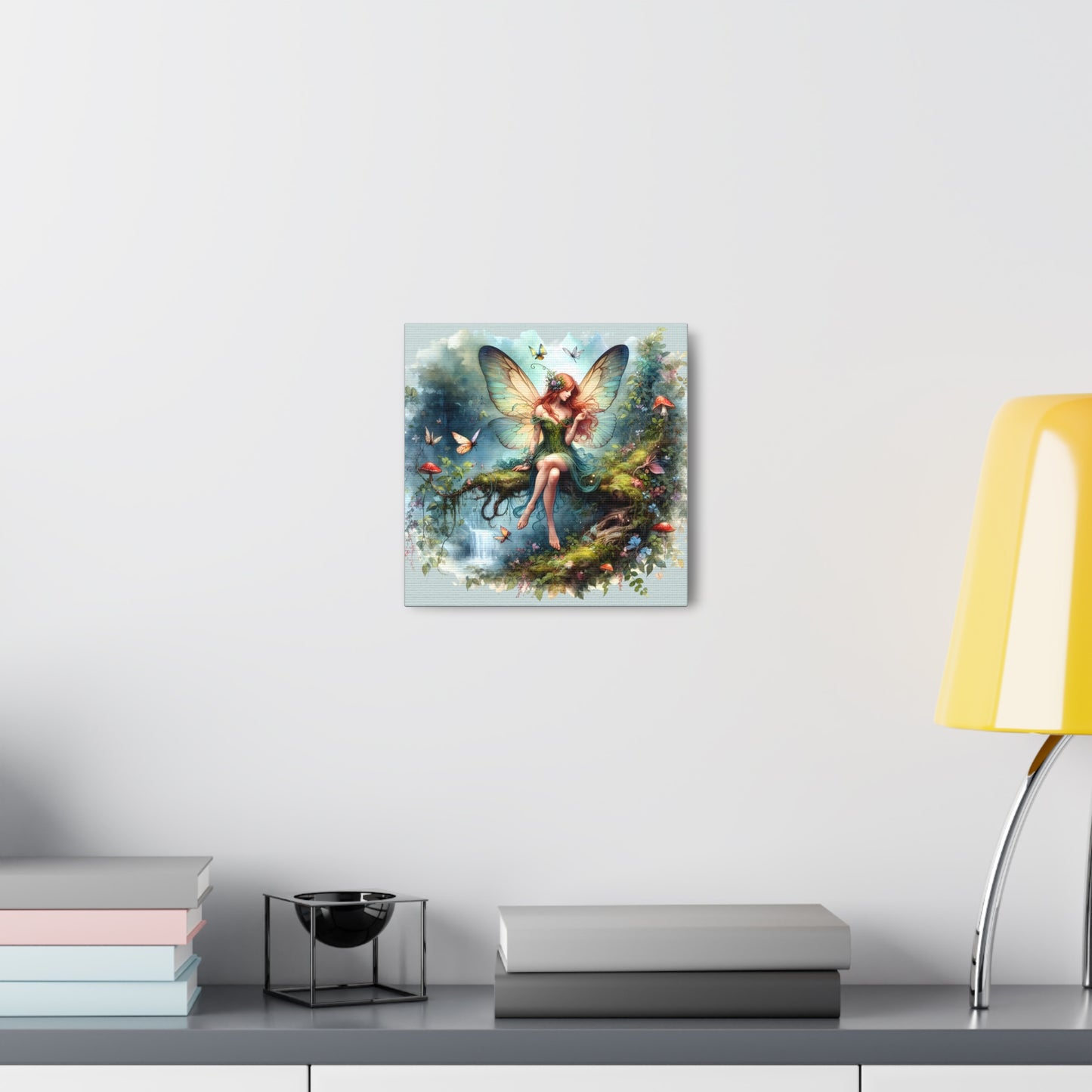 Fairy Canvas Print - Mystical Artwork, Ethereal Woodland Scene