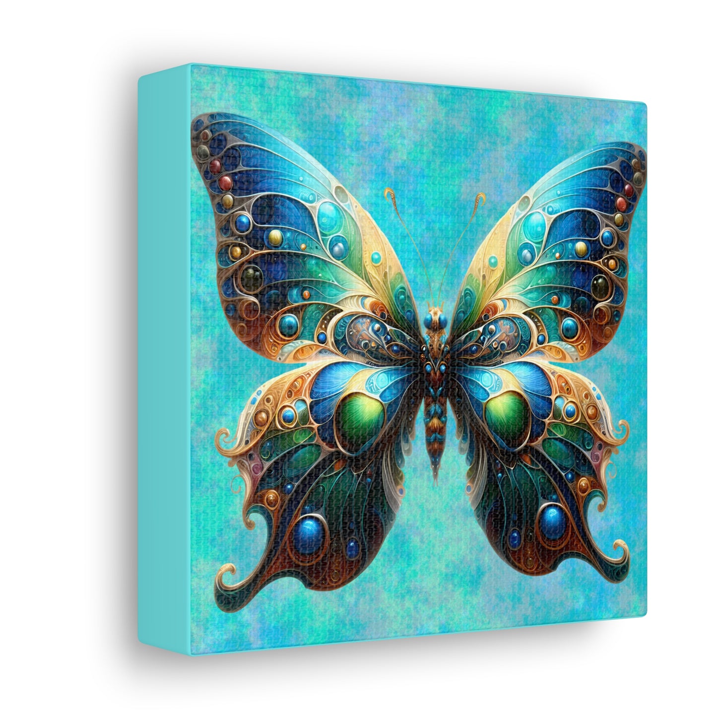 Butterfly Canvas Print - Ethereal Flight Art, Available in Multiple Sizes