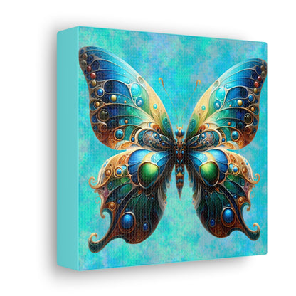 Butterfly Canvas Print - Ethereal Flight Art, Available in Multiple Sizes