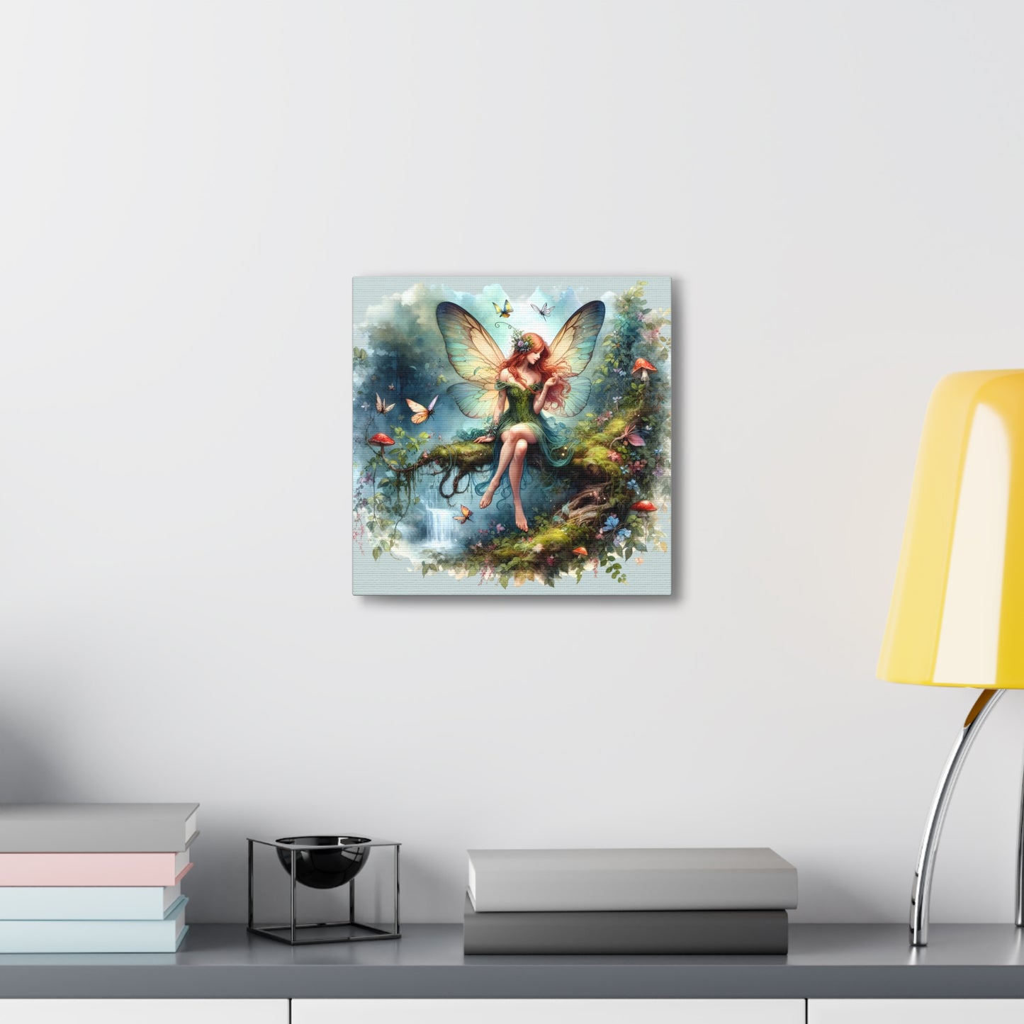 Fairy Canvas Print - Mystical Artwork, Ethereal Woodland Scene