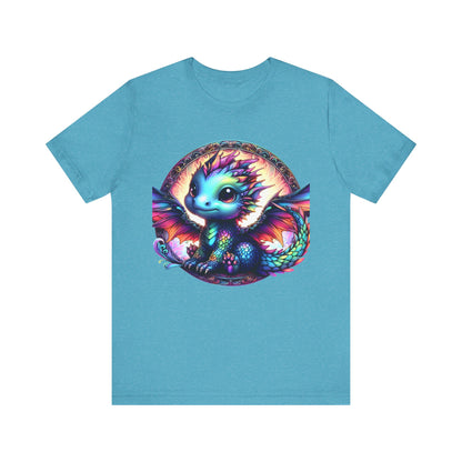 Baby Dragon T-Shirt - Whimsical Creature Art Tee, Unisex, Soft Cotton - Perfect for Fantasy and Dragon Enthusiasts
